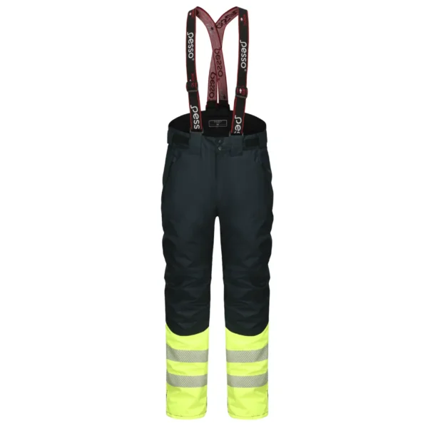 Šiltos neperšlampančios kelnės Pesso BARNABI_HVM Softshell, mėlynos | darborubai.lt