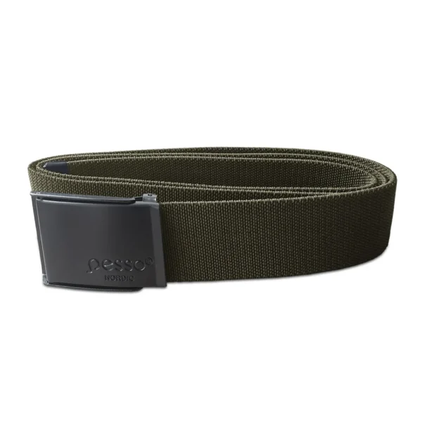 Tekstilinis diržas Pesso 120, Olive | darborubai.lt