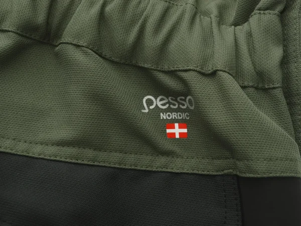 Darbo puskombinezonis Pesso Titan Flexpro DP125Z, žalias | darborubai.lt