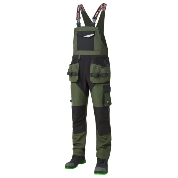 Darbo puskombinezonis Pesso Titan Flexpro DP125Z, žalias | darborubai.lt
