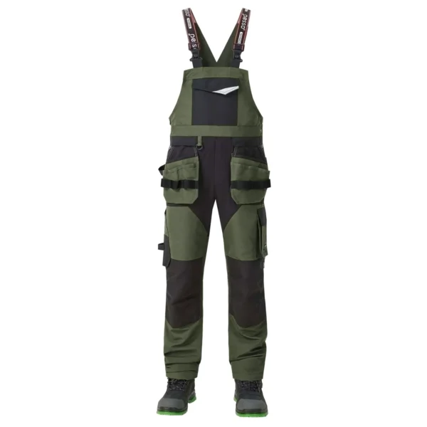 Darbo puskombinezonis Pesso Titan Flexpro DP125Z, žalias | darborubai.lt