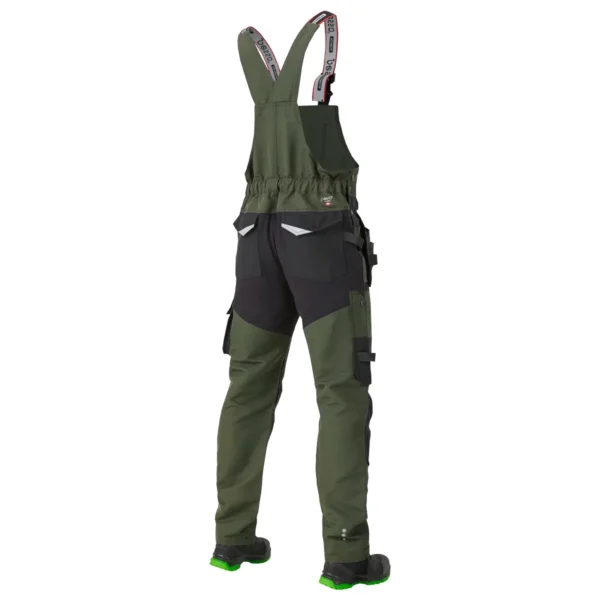 Darbo puskombinezonis Pesso Titan Flexpro DP125Z, žalias | darborubai.lt