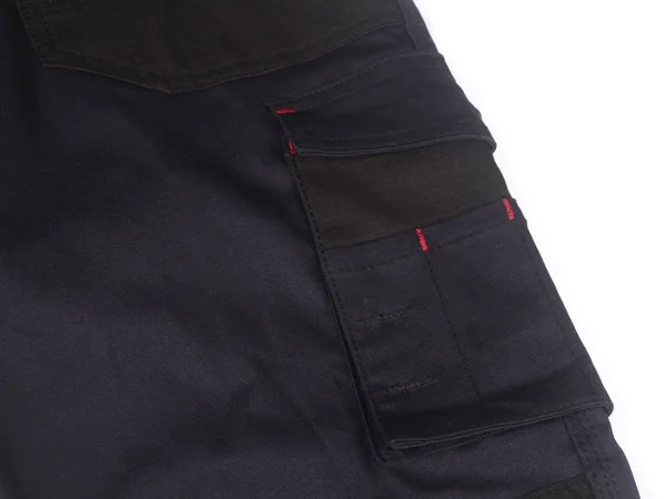 Darbo puskombinezonis Pesso Twill Stretch, DP215M, mėlynas | darborubai.lt