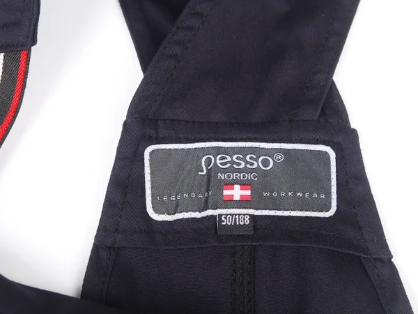 Darbo puskombinezonis Pesso Twill Stretch, DP215M, mėlynas | darborubai.lt