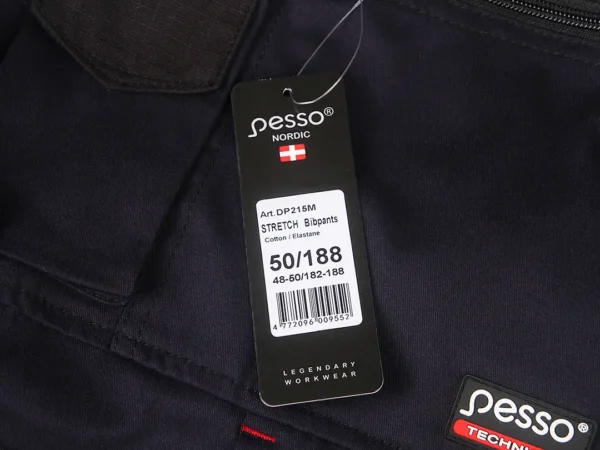 Darbo puskombinezonis Pesso Twill Stretch, DP215M, mėlynas | darborubai.lt