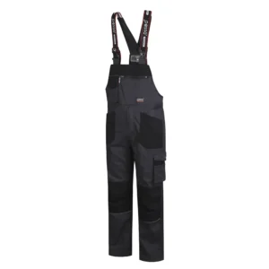 Darbo puskombinezonis Pesso Twill Stretch DPSTRETCHP, pilkas | darborubai.lt