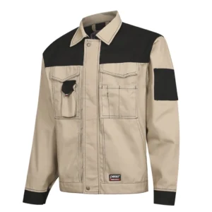 Darbo švarkas Pesso TWILL, DSBZN, bėžinis | darborubai.lt