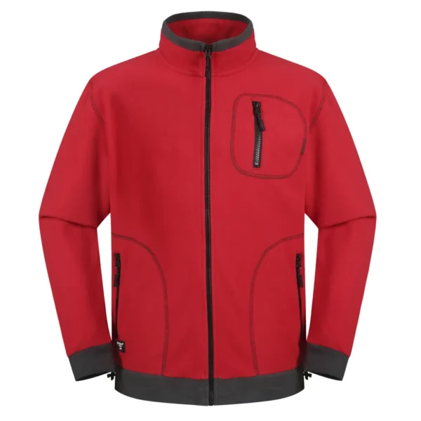 Džemperis Pesso Fleece FMR, raudonas | darborubai.lt