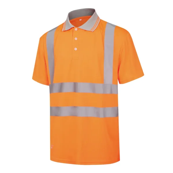 Marškinėliai Pesso HVP_OR HI-VIS, oranžiniai | darborubai.lt