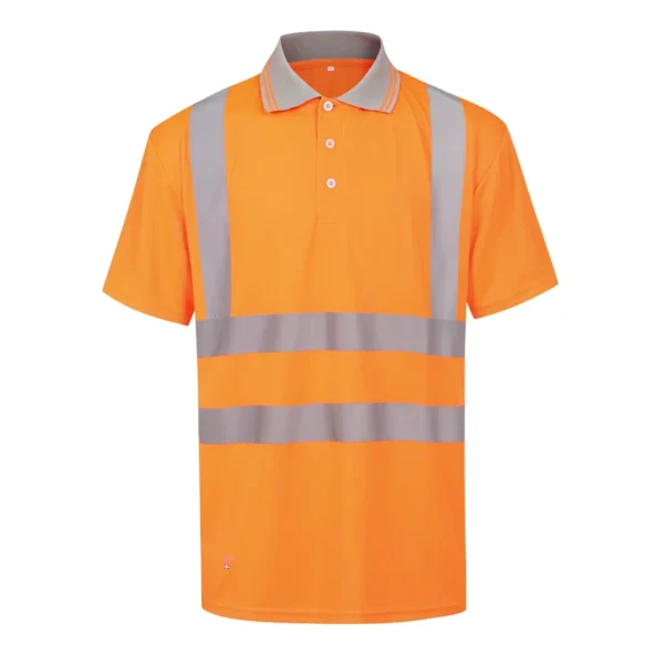 Marškinėliai Pesso HVP_OR HI-VIS, oranžiniai | darborubai.lt