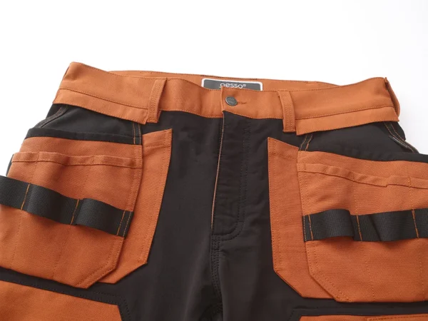 Darbo šortai Pesso TITAN Flexpro 125, Mountain Brown