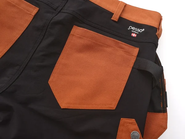 Darbo šortai Pesso TITAN Flexpro 125, Mountain Brown