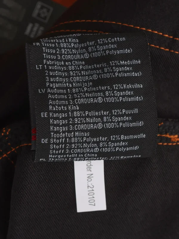 Darbo šortai Pesso TITAN Flexpro 125, Mountain Brown