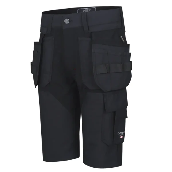 Darbo šortai Pesso TITAN Flexpro, KB125P, pilki | darborubai.lt