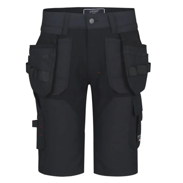Darbo šortai Pesso TITAN Flexpro, KB125P, pilki | darborubai.lt