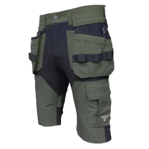Work shorts Pesso TITAN Flexpro, KB125Z, green | darborubai.lt