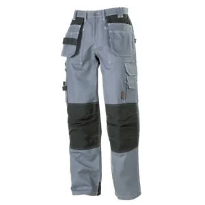 Darbinės kelnės L.Brador 101B, KD101BP, pilkos | darborubai.lt