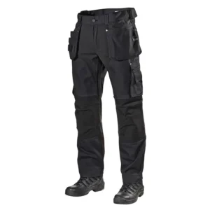 Darbinės kelnės L.Brador 1042PB, KD1042PBJ, juodos | darborubai.lt