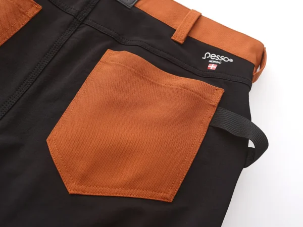 Darbo kelnės Pesso TITAN Flexpro 125, Mountain Brown | darborubai.lt