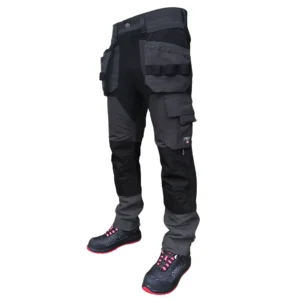 Work trousers Pesso TITAN Flexpro, KD125P, grey | darborubai.lt