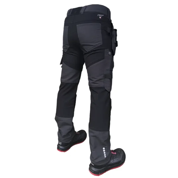 Darbo kelnės Pesso TITAN Flexpro, KD125P, pilkos | darborubai.lt