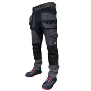 Work trousers Pesso 126 TITAN Flexpro, KD126P, grey | darborubai.lt