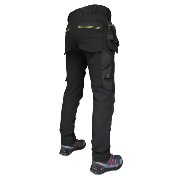 Darbo kelnės Pesso Taurus Stretch KD165B, juodos | darborubai.lt