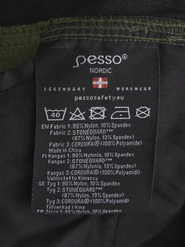 Darbo kelnės Pesso Nexus Flexpro185, KD185_OG | darborubai.lt