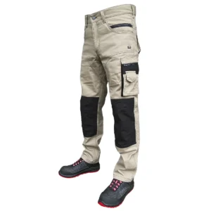 Darbo kelnės Pesso Twill KDBZ, bėžinės | darborubai.lt