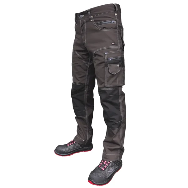 Darbo kelnės Pesso Twill KDRD, rudos | darborubai.lt