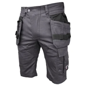 Work shorts Pesso Twill Stretch, KSSTRETCHP, grey | darborubai.lt