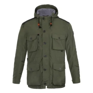 Lengva vyriška striukė Pesso SMILANOZ, žalia | darborubai.lt