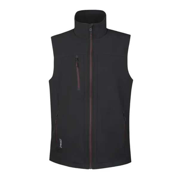 Liemenė SoftShell Pesso Soft, SOFTBLACK, juoda | darborubai.lt