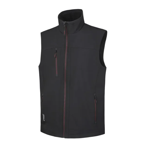 Liemenė SoftShell Pesso Soft, SOFTBLACK, juoda | darborubai.lt