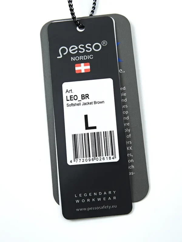 Striukė SoftShell Pesso Leo, Mountain Brown