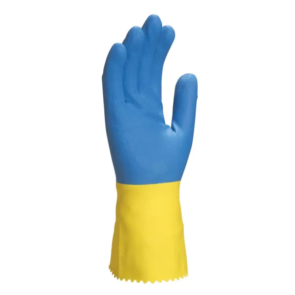 Chemical resistant gloves Delta Plus DUOCOLOR VE330